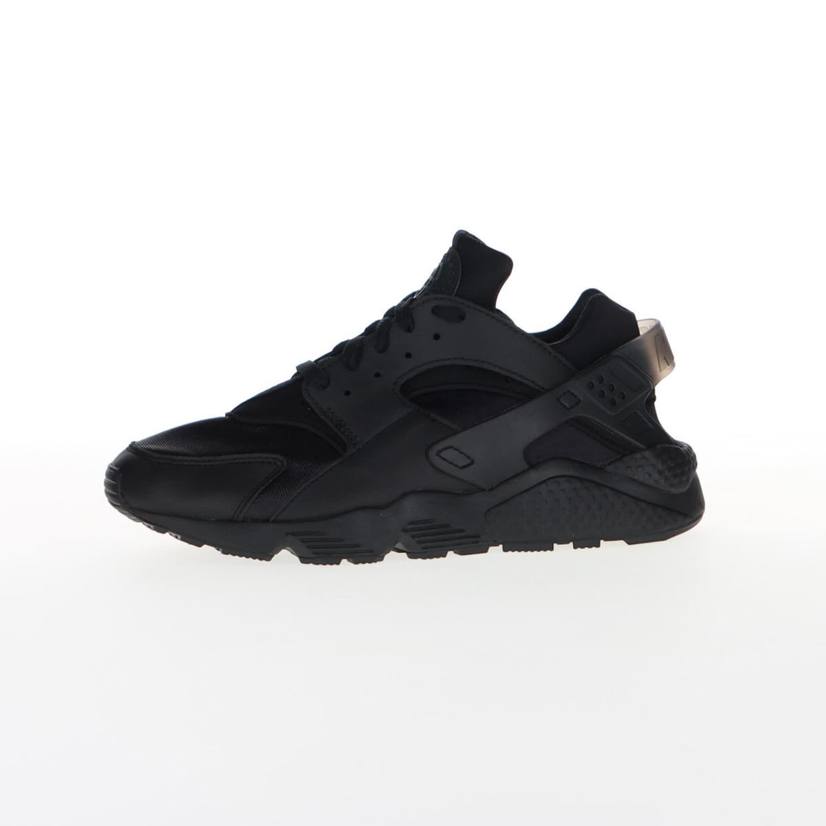 Nike huarache nere e azzurre Outlet