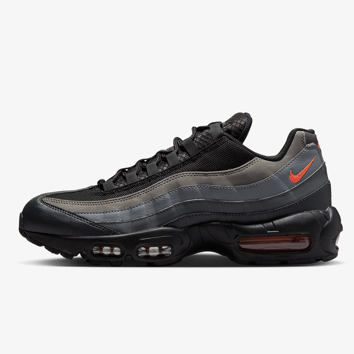 nike 95s all black
