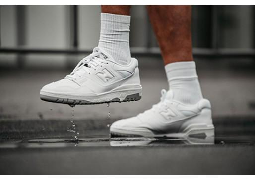 New Balance 550 White Grey - The Classic Reimagined!