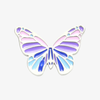 Crocs Charms MULTI PURPLE BUTTERFLY 