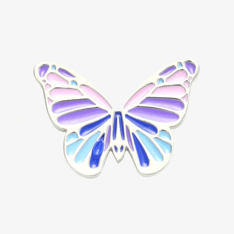 Crocs Charms MULTI PURPLE BUTTERFLY 