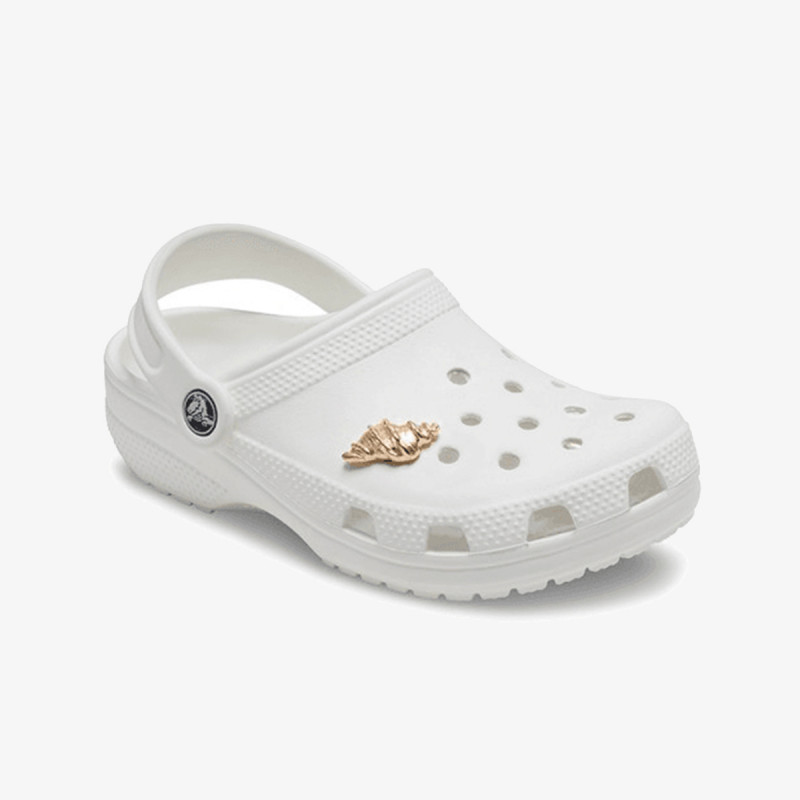 Crocs Charms GOLD SEA SHELL 