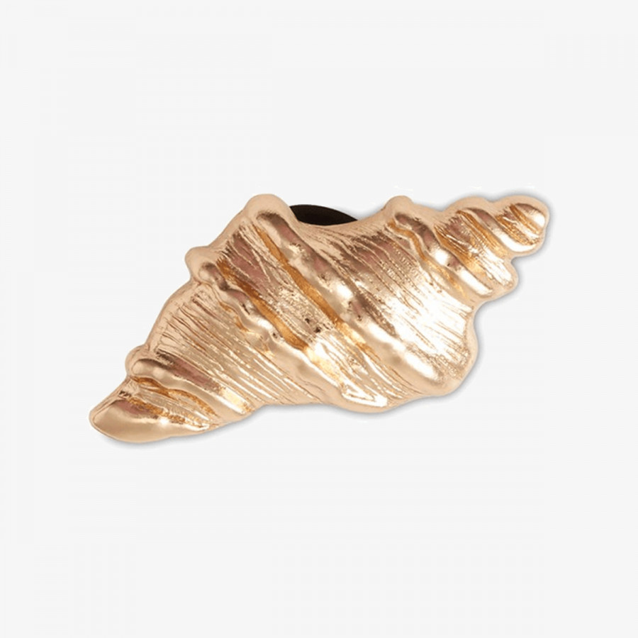 Crocs Charms GOLD SEA SHELL 
