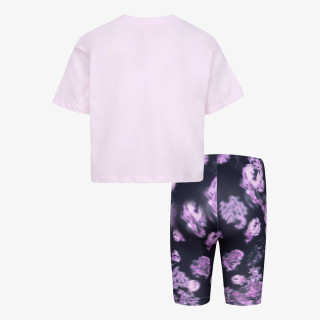 NIKE Pantallona të shkurtra dhe bluza Boxy and Bike Set 