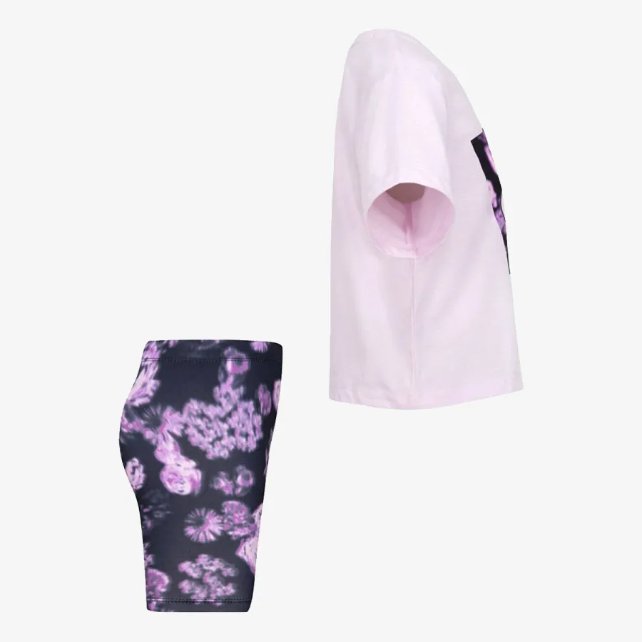 NIKE Pantallona të shkurtra dhe bluza Boxy and Bike Set 