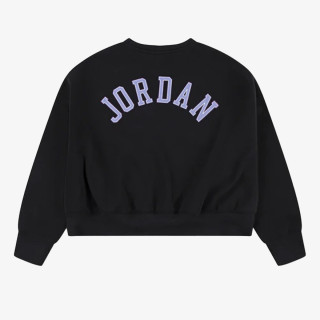 Nike Bluza Jordan Blue Jeans & Bling Flc Crew 