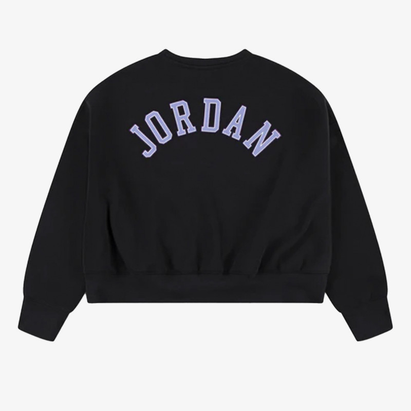 Nike Bluza Jordan Blue Jeans & Bling Flc Crew 