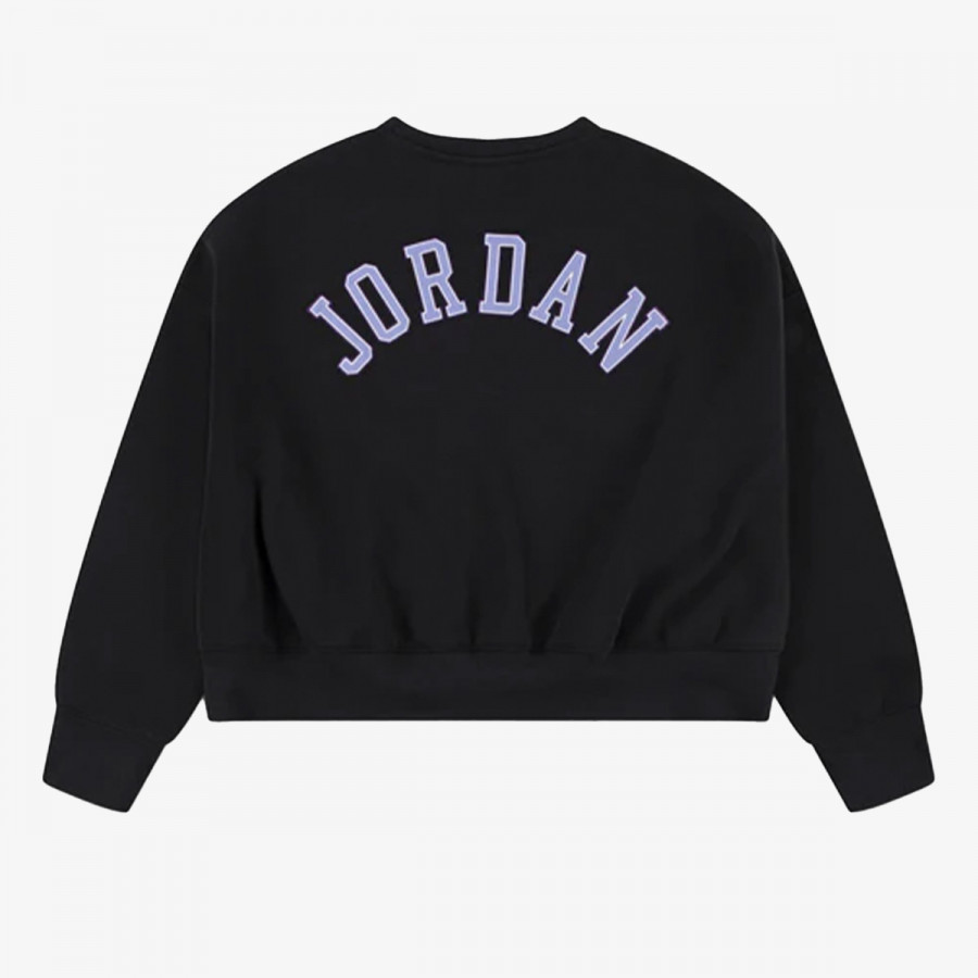 Nike Bluza Jordan Blue Jeans & Bling Flc Crew 