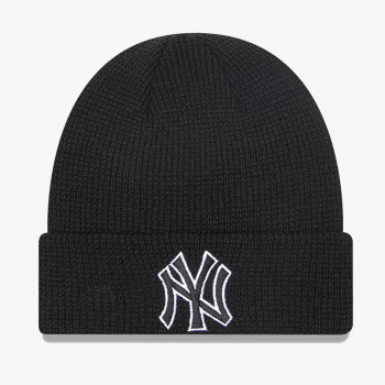 New Era Kapuç KAPA POP OUTLINE CUFF BEANIE NEYYAN BLK 