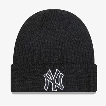 NEW ERA Kapuç KAPA POP OUTLINE CUFF BEANIE NEYYAN BLK 