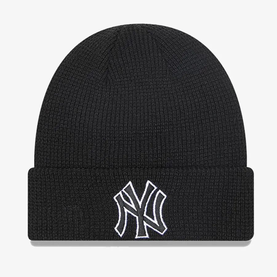 NEW ERA Kapuç KAPA POP OUTLINE CUFF BEANIE NEYYAN BLK 
