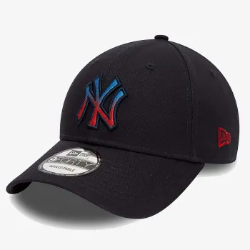 NEW ERA Kapele GRADIENT INFILL 9FORTY NEYYAN  NVYNVY 