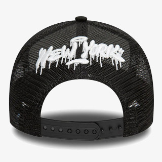 New Era Kapele NE GRAPHIC TRUCKER NEWERA BLKWHI 