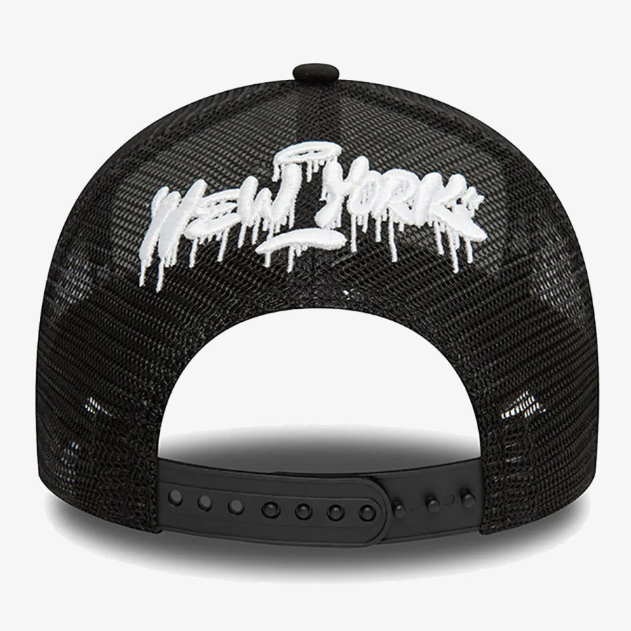 New Era Kapele NE GRAPHIC TRUCKER NEWERA BLKWHI 