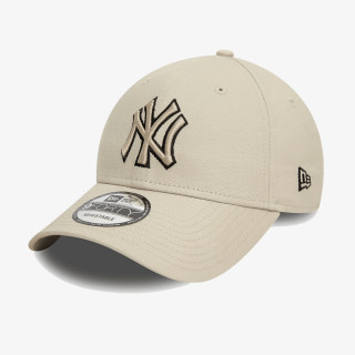 New Era Kapele TEAM OUTLINE 9FORTY NEYYAN STNBLK 
