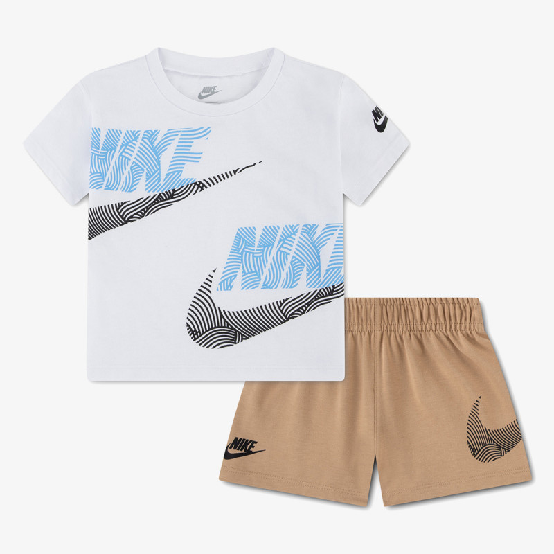 Nike Pantallona të shkurtra dhe bluza Sportswear 