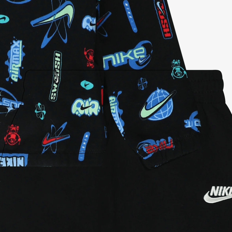 Nike Kostum NKB B NSW BRAND A AOP FLC PO S 