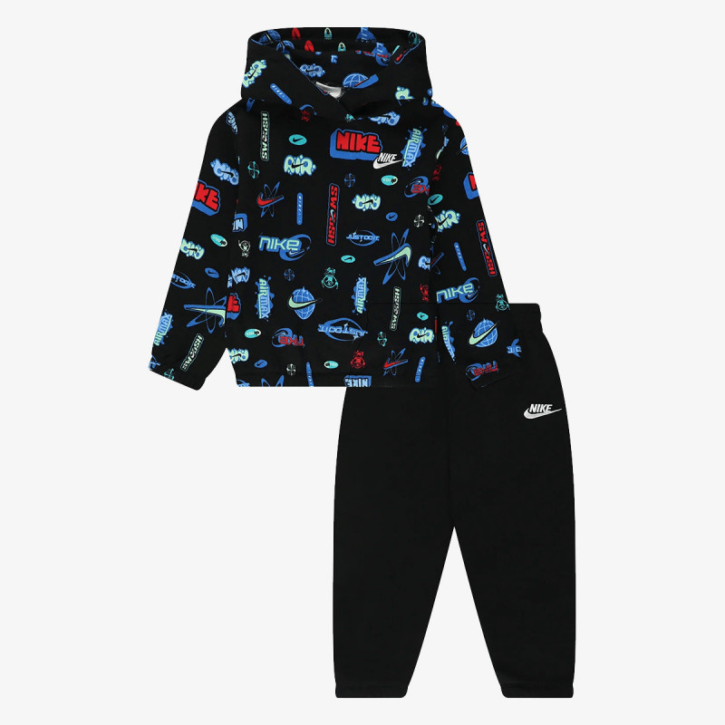 Nike Kostum NKB B NSW BRAND A AOP FLC PO S 