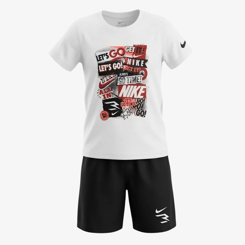 Nike Pantallona të shkurtra dhe bluza Collage 