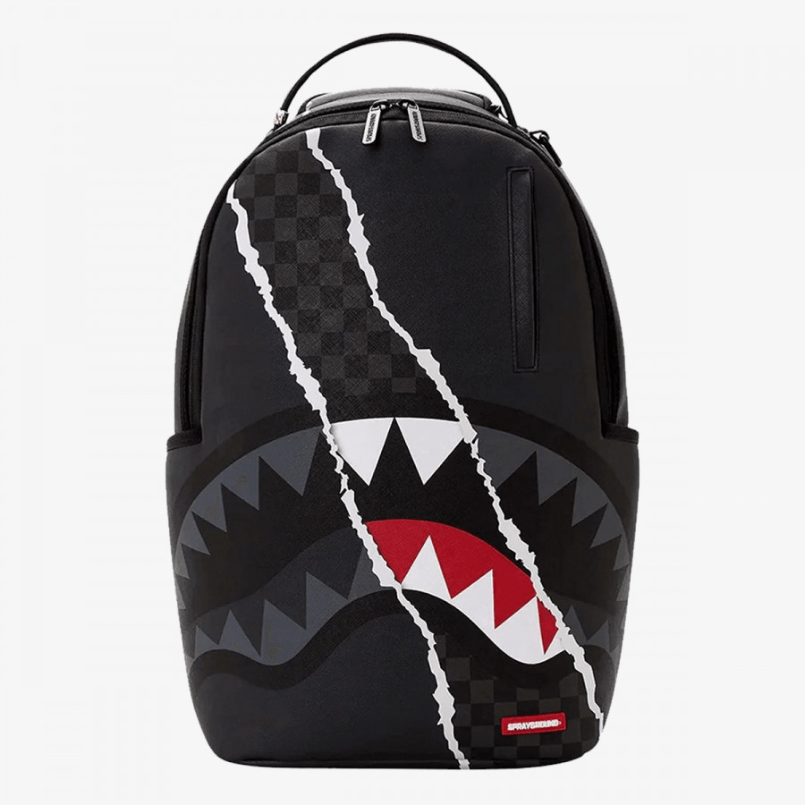 Sprayground Çantë shpine CENTER RIP REVEALING GRAY CHECK BP 