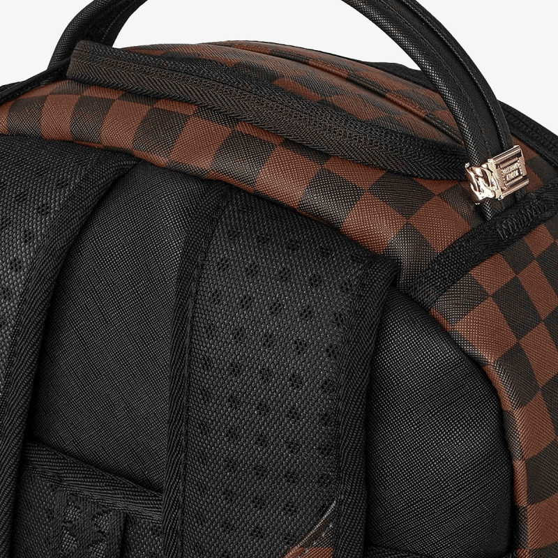 Sprayground Produkte BROWN CHECK GHOST DRIP BACKPACK 