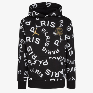 Nike Bluza JORDAN JDB PSG FLEECE AOP HOODIE 