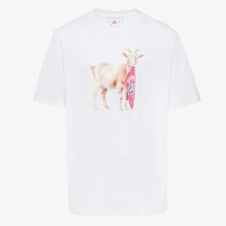 Nike Bluzë JDB MJ FLT GOAT SS CREW 