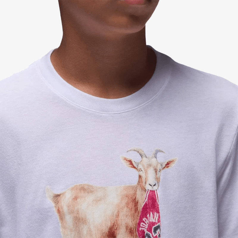 Nike Bluzë JDB MJ FLT GOAT SS CREW 