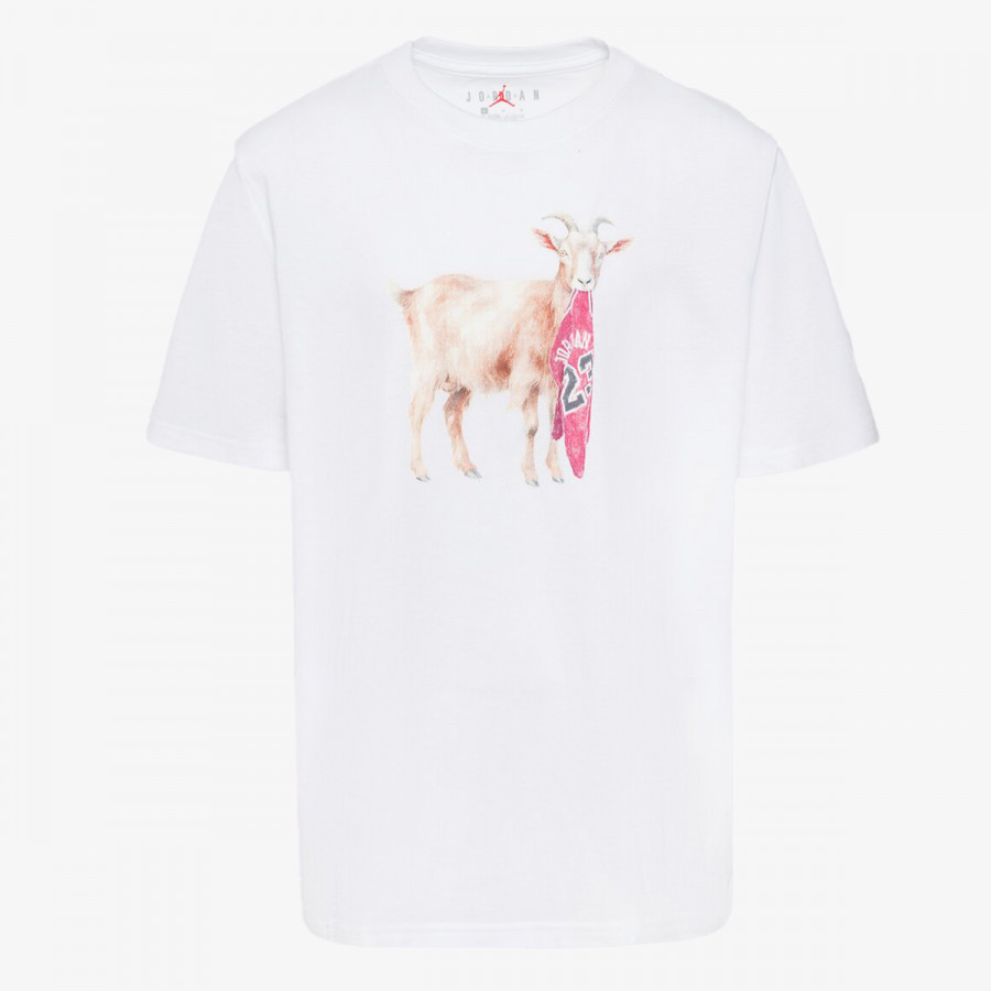 Nike Bluzë JDB MJ FLT GOAT SS CREW 