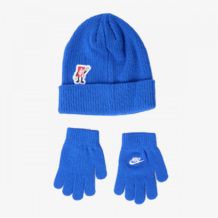 Nike Kapuç NAN NIKE PATCH PEAK BEANIE SET 