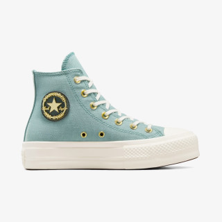 Converse Atlete CHUCK TAYLOR ALL STAR LIFT PLATFORM GOLD 