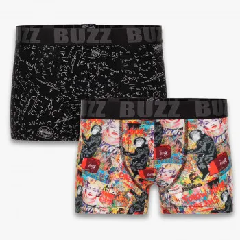 BUZZ Bokse MEN PRINTED BOXER 