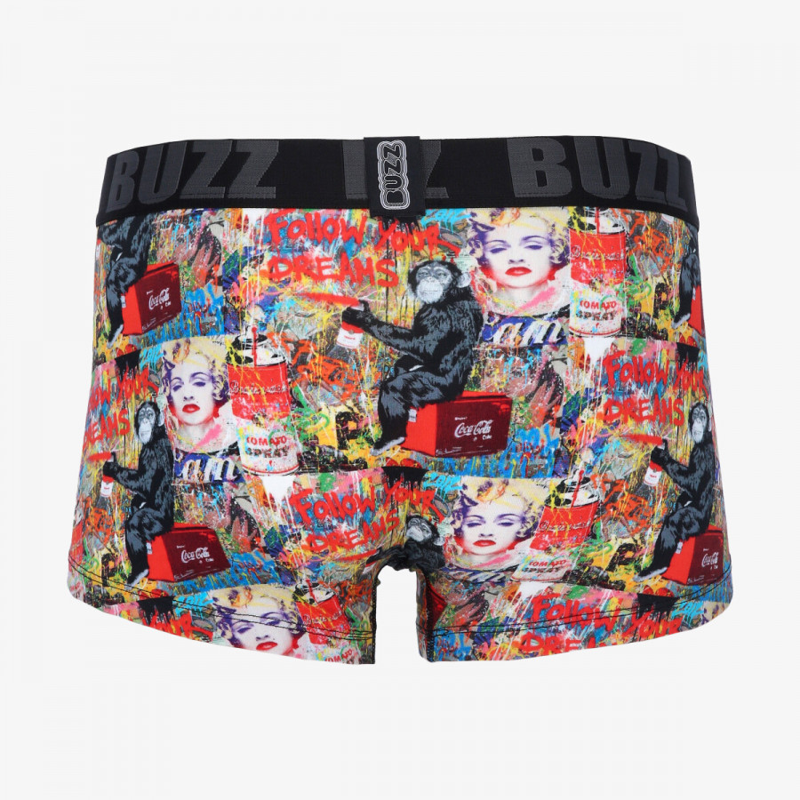 Buzz Bokse MEN PRINTED BOXER 