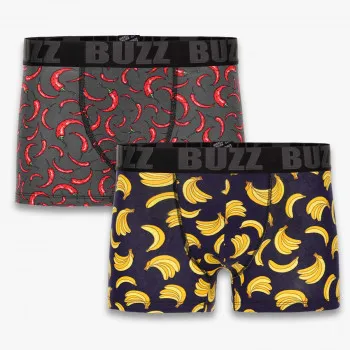 BUZZ Bokse MEN PRINTED BOXER 