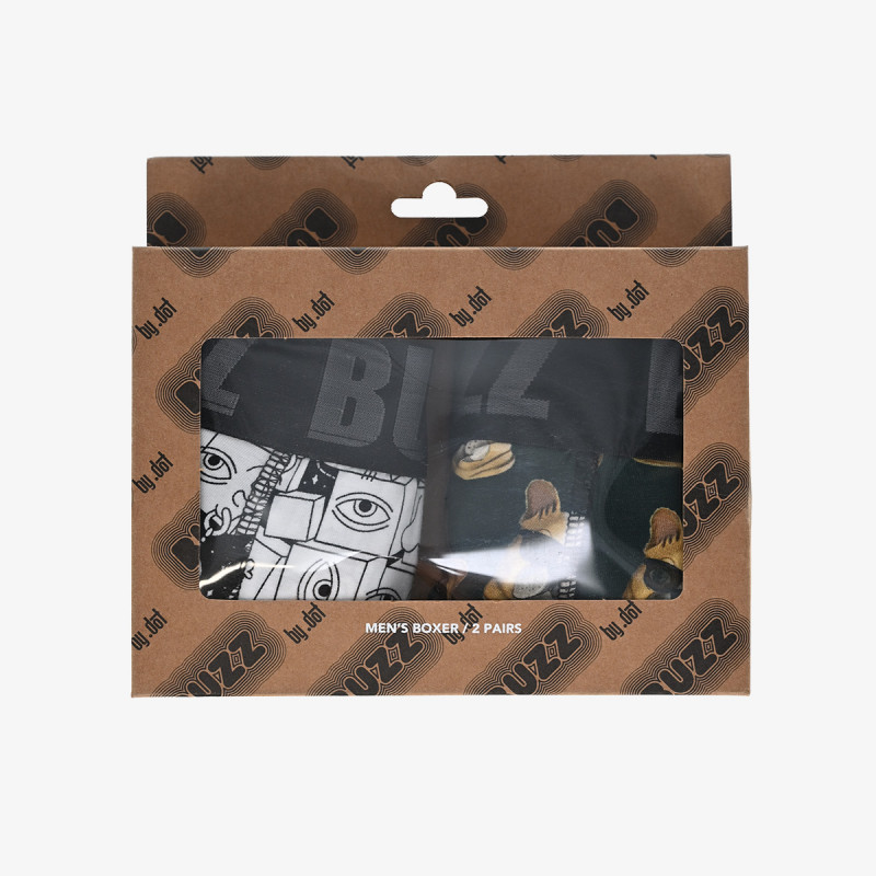 Buzz Bokse MEN PRINTED BOXER 