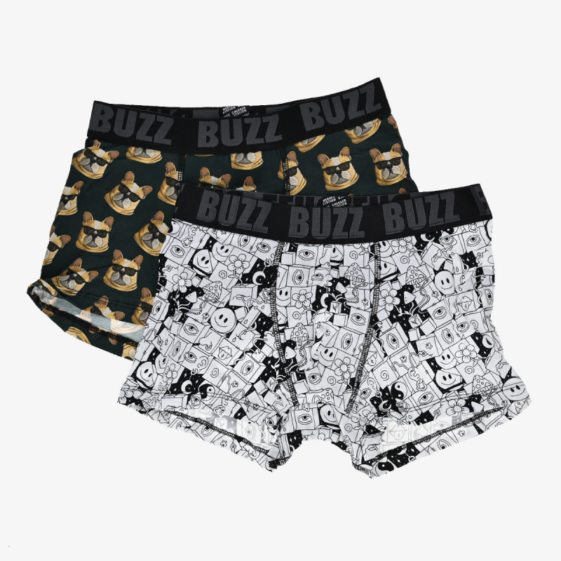 Buzz Bokse MEN PRINTED BOXER 