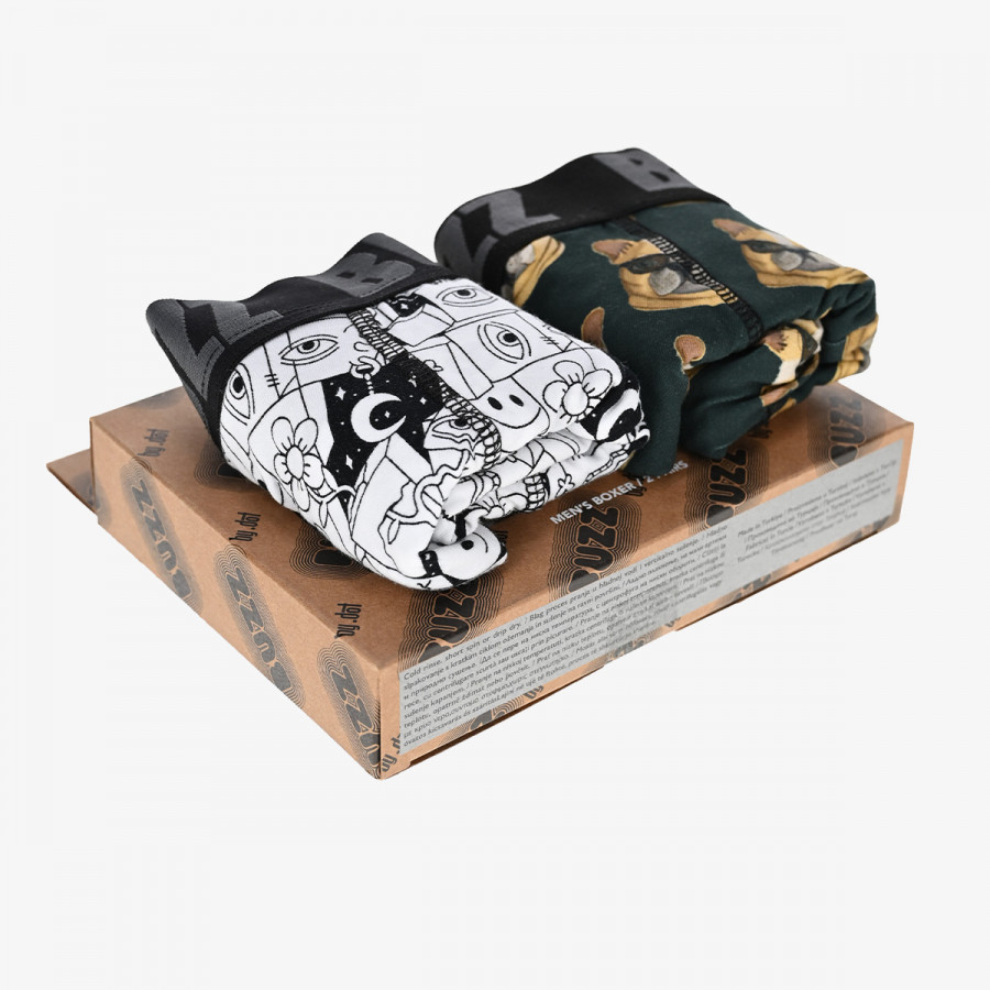 Buzz Bokse MEN PRINTED BOXER 