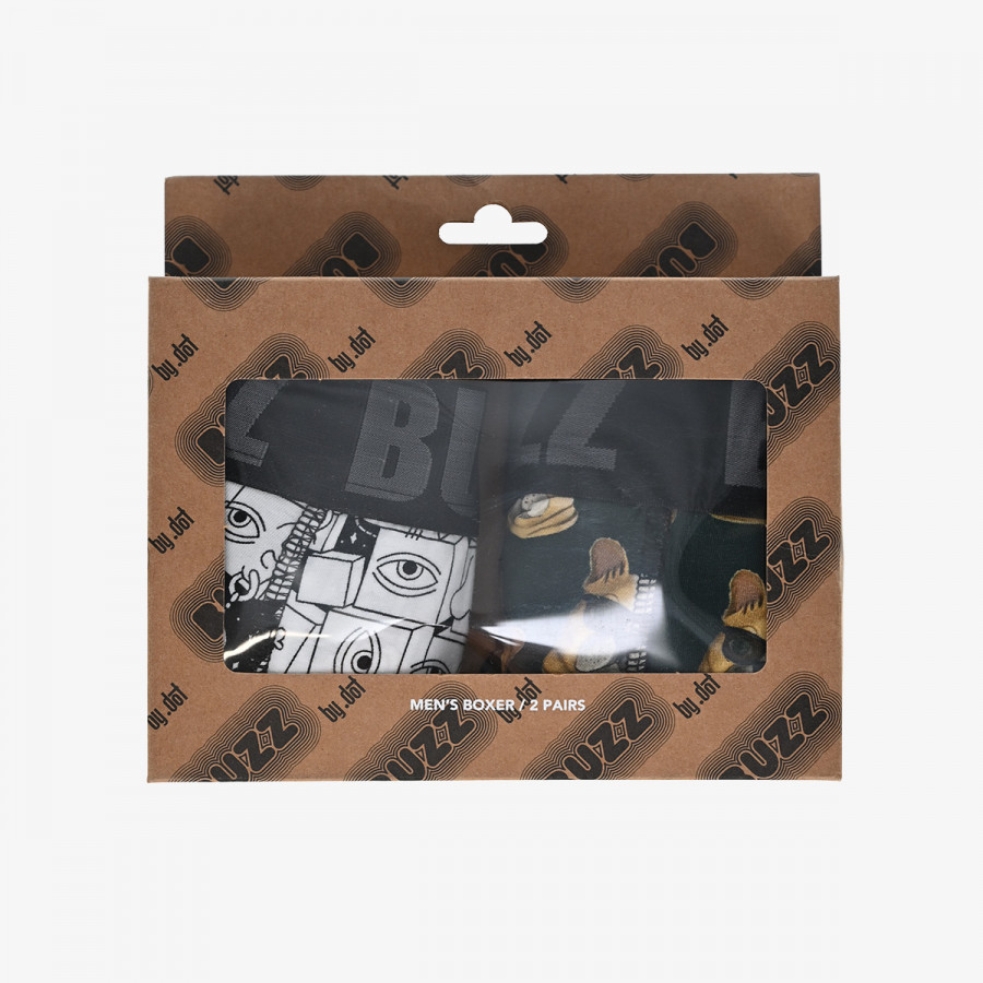 Buzz Bokse MEN PRINTED BOXER 