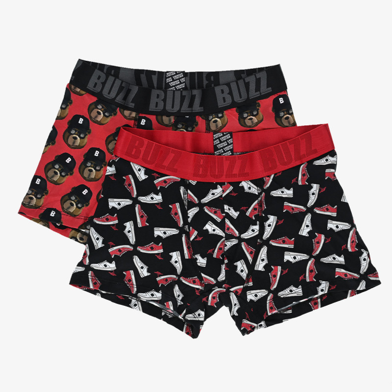 Buzz Bokse MEN PRINTED BOXER 