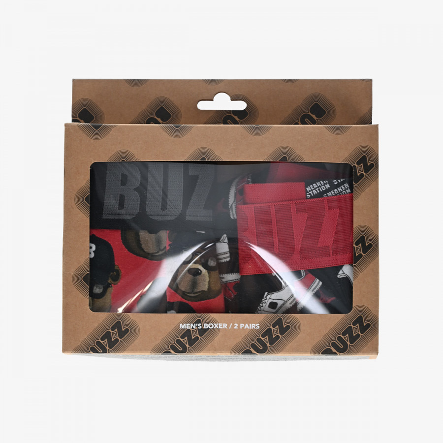 Buzz Bokse MEN PRINTED BOXER 