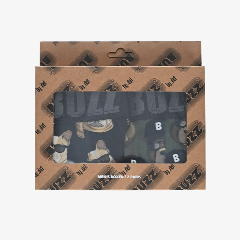 Buzz Bokse MEN PRINTED BOXER 