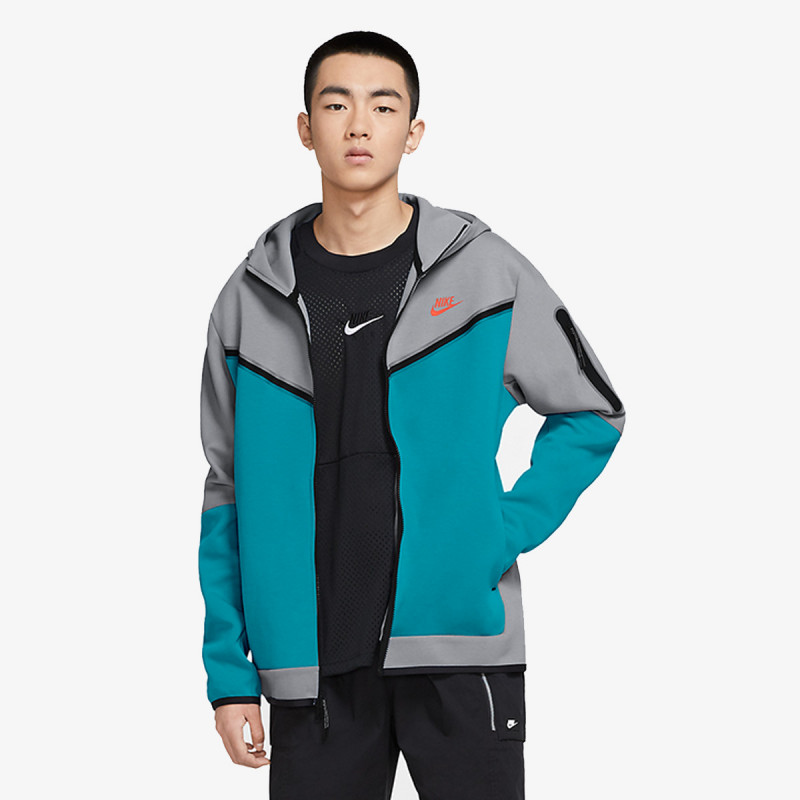 m nsw tch flc hoodie fz wr