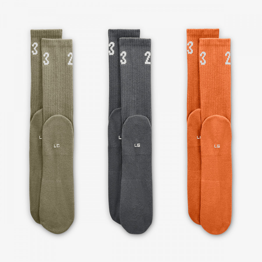 Nike Çorape U J ESSENTIAL CREW 3PR -  144 
