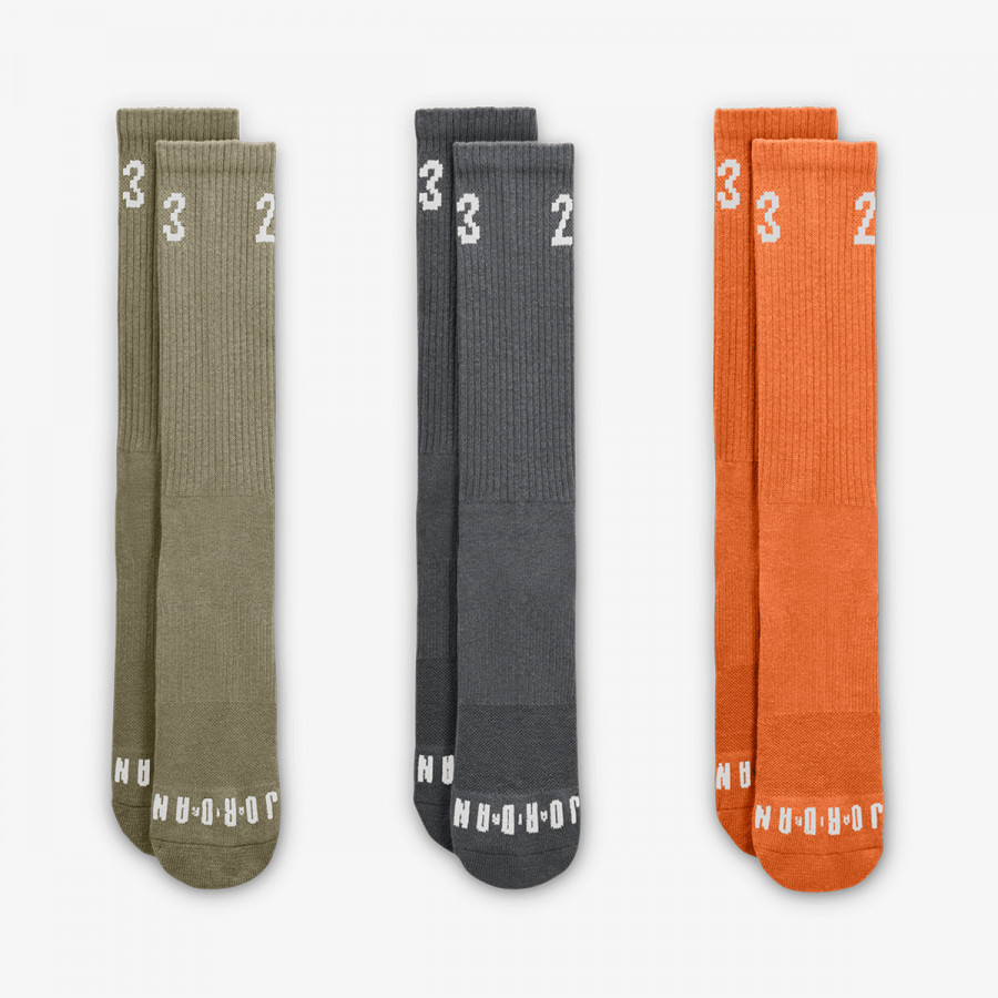 Nike Çorape U J ESSENTIAL CREW 3PR -  144 