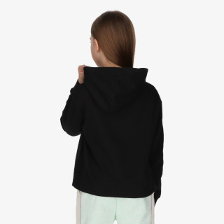 Nike Bluza G NSW CLUB FT CROP HOODIE HBR 