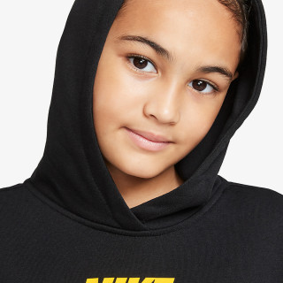 Nike Bluza G NSW CLUB FT CROP HOODIE HBR 