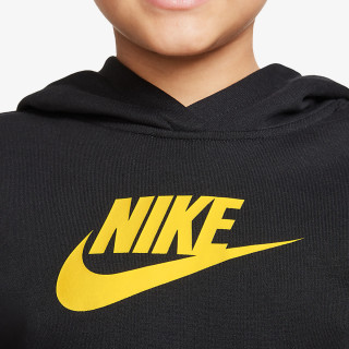 Nike Bluza G NSW CLUB FT CROP HOODIE HBR 