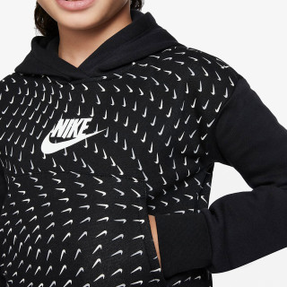 Nike Bluza G NSW FLC AOP HOODIE 