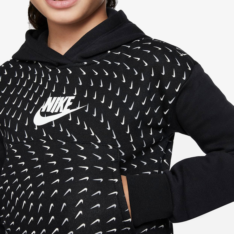 Nike Bluza G NSW FLC AOP HOODIE 