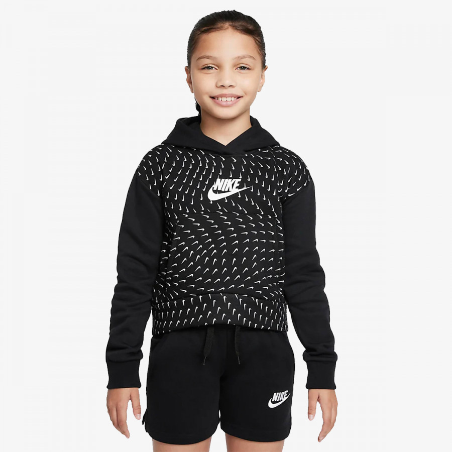 Nike Bluza G NSW FLC AOP HOODIE 